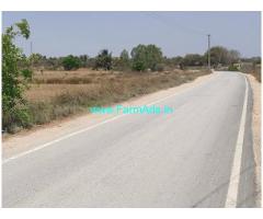 Tar Road Attached 18 gunta Land Sale near Tekal