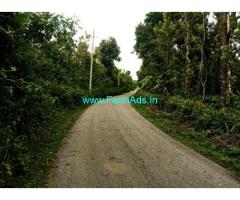 3.5 acre land of sale 12 km from Belur