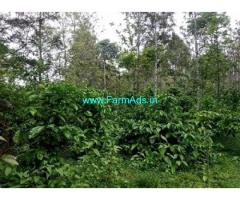 3.5 acre land of sale 12 km from Belur