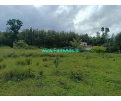 4 acre plain land for sale in Chikmagalur