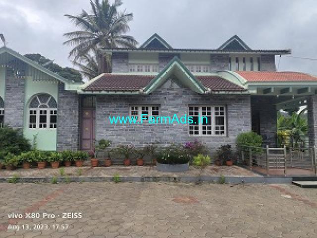 1.03 acre plantation with 5bhk house sale in Chikmagalur