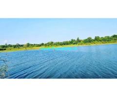 1 acre 26 Gunta back water attached land for sale in Hassan
