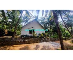 5 acres farm with Kerala type bungalow for sale in Kinathukadavu