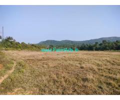 4.5 acre plain land for sale in Mudigere