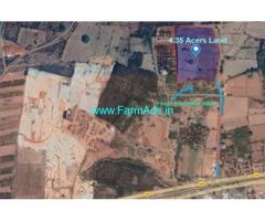 4 Acres 35 Guntas land for Sale Doddaballapure to Dabaspete STRR Highway