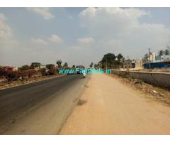 8.20 acres Land for Sale near Dabaspet, Tumkur Main Road attached