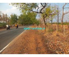 5 acre agri land state highway attached Sale in Hiriyur