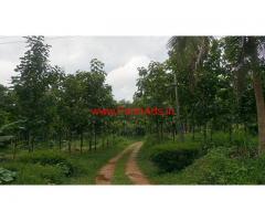 15.66 Acre Farm land with House for sale at Elimale near Kukke