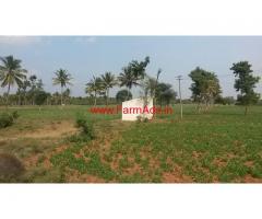 7 acres Farm land main road facing for sale 33 km from Mysore