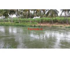 1 Acre big Canal touch land for sale - Pandavapura - Mandya