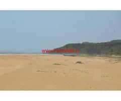 4 Acres beach facing farm land for sale near Kumta