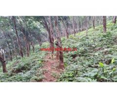 3.36 Acres Rubber Estate for sale at Konni - Pathanamthitta
