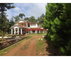 1.5 Acres Estate with Bunglow for sale in Coorg