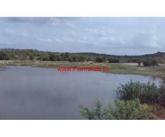 20 Acres Lake side farm land for sale in Kalakada Mandal - Chitoor