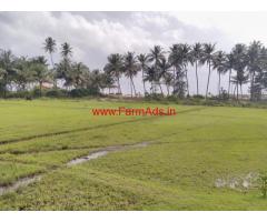 7 Acre land attached to beach with old house for sale in Honnavar.