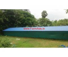 55 cent land with 2000 Sqft poultry farm for sale at Palakkad