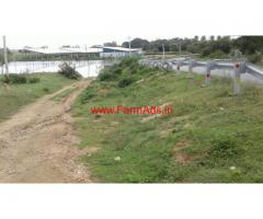 1 Acre Lake View Farm Land for sale on Bagepalli to Chintamani Road