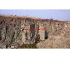Developed granite land available for sale at hassan district