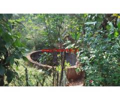 One acre land with house for sale near Soojippara water falls, Wayanad
