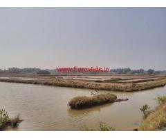 60 acre shrimp ponds for rent in Gokarna, Karnataka