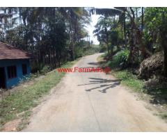 1 Acre agricultural land with tiled house for sale. 7km from Meenagadi.