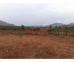 2 acre plain farm land for sale on Hospete - tarikere road, Chikkamagaluru