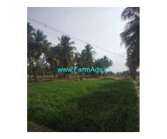 1 Acre Farm Land with Farm House for sale in Singarapettai-Thirupatur Road