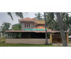 2.50 Acres Coconut Farm with Farm House Sale at Aanamalai