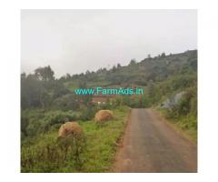 11 Cent plot with Farm House For Sale In ooty