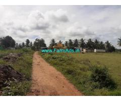 Village attached 1 acre farm land for sale at Gowdanakunte Village attached 1 acre farm land for sale at Gowdanakunte