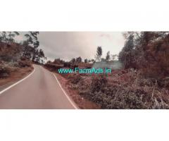 13 cents for sale in Ooty