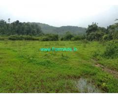 2 acre plain land sale in Mudigere