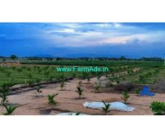 24 acre farm land with farmhouse for sale at Nallur village