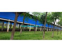 9 Acres Hitech poultry farm for sale near Kolar