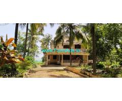 Open beach 1.30 Acre Land with Farm house for Sale near Someshwar