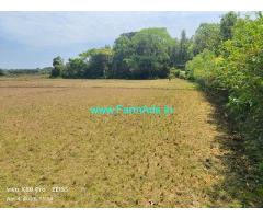 2.35 acre plain lands sale in Mudigere