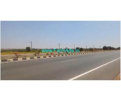 2 acres NH highway attached land in Hiriyur
