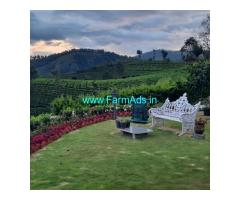 3.5 Acres Land with Farm villa Sale at Coonoor