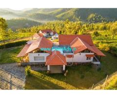 Coonoor 25 Cents Land with Excellent Farm villa Sale