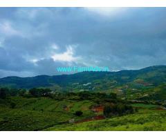 3.5 acres extent plain land with bungalow for sale in Kotagiri
