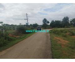 1.05 acre with 15 gunta karab farm land sale near Gauribidanur