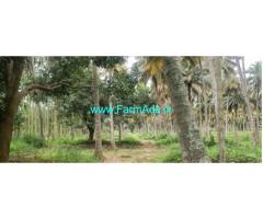 1.20 Acres, 60 guntas developed farmland for sale near KG temple