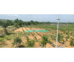 4 Acres 16 Guntas Farm Land With Farm House Sale Kashapura Village