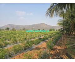 18 acre Agri coconut farm house for sale near Kollegal