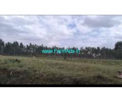 3 Acre 11 gunta Lake attached land sale near Malavalli