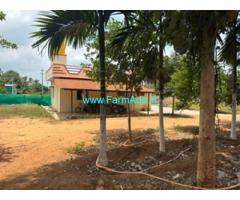 1 Acres 22 Guntas farmhouse property near Sathnur Sale