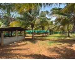 1 Acres 22 Guntas farmhouse property near Sathnur Sale